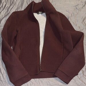 Banana Republic Fleece Bomber Jacket